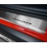 Накладки на пороги (матовые) Toyota Verso (2013-) бренд – Croni дополнительное фото – 2